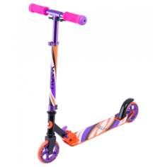 Детский городской самокат Ridex Flow, фиолетовый/розовый