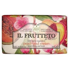 Мыло кусковое Nesti Dante Il Frutteto Peach and Melon, 250 г