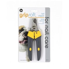 J.W. Когтерез с ограничителем, для собак, большой Grip Soft Large Deluxe Nail Clipper Цвет:Желтый JW