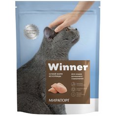 Сухой корм для кошек Winner для живущих в помещении, с курицей 400 г