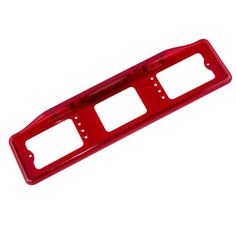 Рамка номерного знака Dollex SPL-51 пластмассовая с подсветкой и автостопом