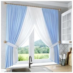 Шторы для кухни Nivasan "Сильвия"