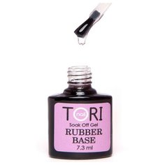 RUBBER BASE TORI nail для гель-лаков прозрачная 7,3мл