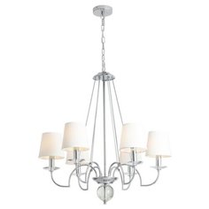 Люстра подвесная Arte Lamp EDDA A3625LM-6CC 6x60Вт E14