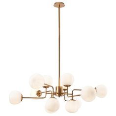 Люстра потолочная Maytoni Erich MOD221-PL-12-G 12x40Вт E14