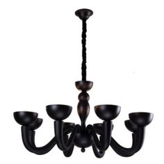 Люстра подвесная Divinare BIANCA-NERO 7091/04 LM-8 8x40Вт E14