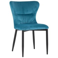 Стул Лилиан, вельвет темно-бирюзовый Stool Group