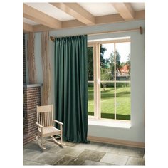 Штора "Бархат" SANPA HOME COLLECTION, 200*280 см, зеленая