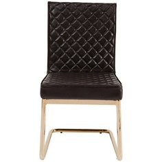 KARE Design Стул консольный Beverly Hills, коллекция "Беверли-Хиллз" 46*91*56, Искусственная кожа, Сталь, Фанера, Пена полиэстер, Черный