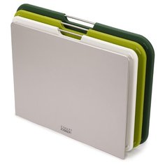 Набор из 3 разделочных досок Nest Large зелёный Joseph Joseph