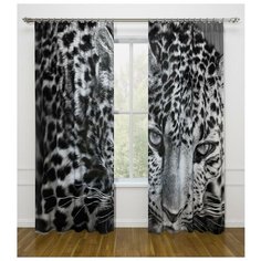 Комплект Фотошторы габардин, СИРЕНЬ, Взгляд, 145х260см, 2шт