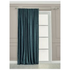 Штора "Бархат" SANPA HOME COLLECTION, 200*280 см, морская волна