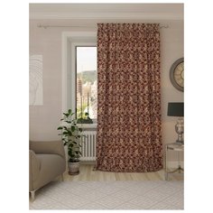 Штора "Матильда" SANPA HOME COLLECTION, 160*260 см, бордовый