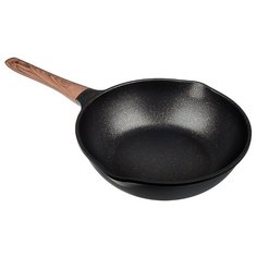 SATOSHI Карнуа Сотейник литой d28см, антипригарное покрытие Мрамор, индукция