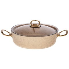 Сотейник премиум paradise 28x8 см, 4,9 л индукция Agness (936-235)