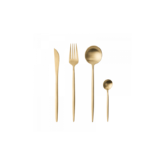 Набор столовых приборов Xiaomi Maison Maxx European Stainless Steel Tableware Golden