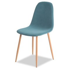 Стул Alister, бирюзовый/дерево