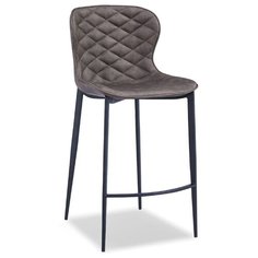 Стул полубарный Peggy (65), матовый коричневый/черный I Modern