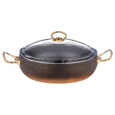 Сотейник антипригарный Granite 3,2 Agness Mercury (953-006)