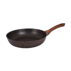 Сковорода Kukmara Granit ultra original сго241а литая 24см не съемная ручка, стеклянная крышка, антипригарное покрытие