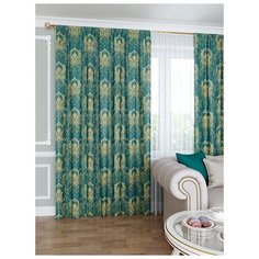 Портьера LEGRAND Версаль 180*260 бирюза