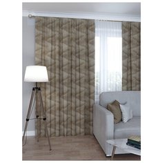 Портьера LEGRAND Мозаика 150*260 латте