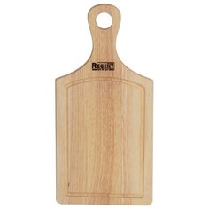 93-BO-2-02 Доска разд. прямоуг. с дер.ручкой 42х20х1,5 см Bosco Regent Inox