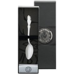 Ложка кофейная посеребренная "Лира" в футляре Кольчугинский мельхиор