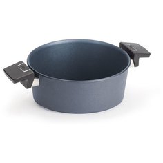 Сотейник WOLL Diamond Lite с 2-мя ручками арт. 824DPS h-9 см, d-24 см, 4,0л
