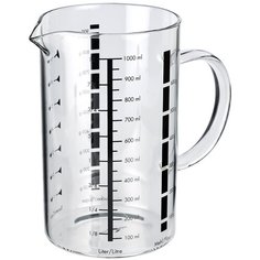 Мерный стакан с ручкой 1 л., h-13,5, d-8 от немецкого бренда KÜCHENPROFI Kuchenprofi