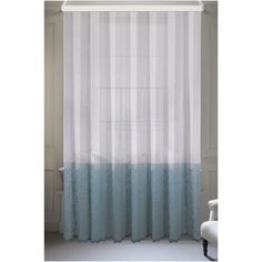 Тюль Жаккард, цвет бирюзовый, шир. 300 см х выс. 270 см Papion