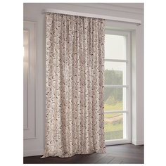 Портьера блэкаут SBJ1316 капучино 200*270 ТД Текстиль