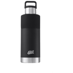 Термос Esbit SCULPTOR, из нержавеющей стали с резиновой накладкой, черная, 1.0 л
