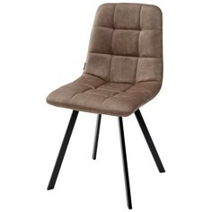 Стул CHILLI SQUARE MF-06 теплый серый, ткань микрофибра