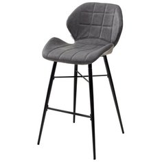 Барный стул MARCEL RU-08 антрацит, экокожа M-CITY