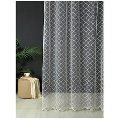 Штора/Тюль с вышивкой Magiza арт.15644, 300*270, кремовый