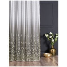 Штора/Тюль с вышивкой Magiza арт.16245, 500*270, золотистый