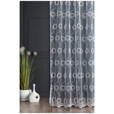 Штора/Тюль с вышивкой Magiza арт.24732, 200*270, белый