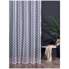 Штора/Тюль с вышивкой Magiza арт.15644, 300*270, белый