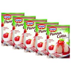 Dr.Oetker Десерт Панна Котта, 5шт. Х 67г.