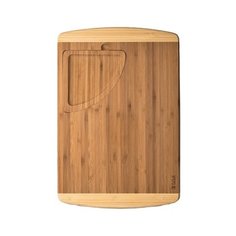 Доска разделочная TalleR TR-52208 со съемным лотком, 46 х 30,5 х 1,9 см.