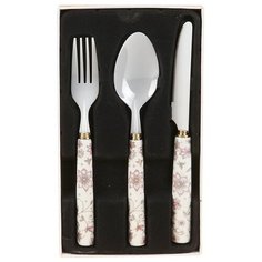 Набор столовых приборов Pomi dOro R0306 Nobile Bianco