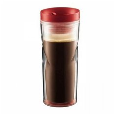 Термокружка дорожная Bodum Travel Mug красная, 0.45л 11042-294