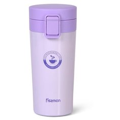 Термокружка 320мл (нерж.сталь), цвет Сиреневый Fissman