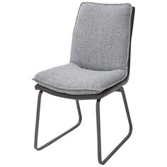 Стул MALAWI GREY, ткань + экокожа M-CITY
