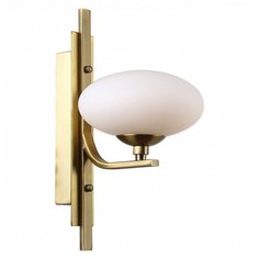 Бра Favourite, 1х40W, бронза, размеры (мм)-195x300x150, плафон - белый