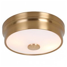 Накладной светильник Favourite, 2х40W, латунь, размеры (мм)-255x100, плафон - белый