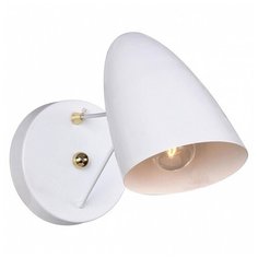Бра Favourite, 1х40W, золото, размеры (мм)-150x125x300, плафон - белый
