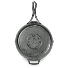 Сковорода Black Lock, диаметр: 30 см, материал: чугун, LODGE