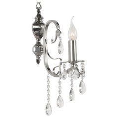 Светильник настенный Dio D`arte Alessandria Nickel, Alessandria E 2.1.1.600 N, 40W, E14